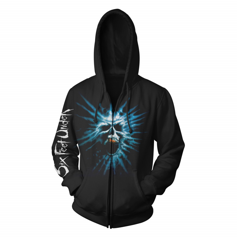 Six Feet Under - Haunted 30 Years Zip Hood  XXL
