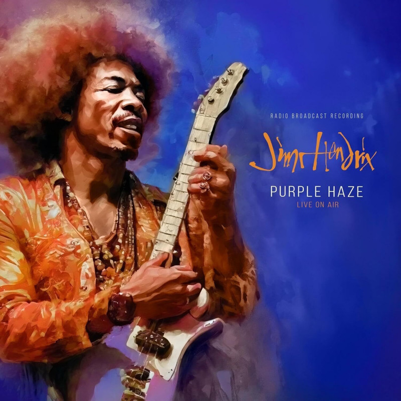 Jimi Hendrix - Purple Haze Live On Air ( Blue Vinyl )
