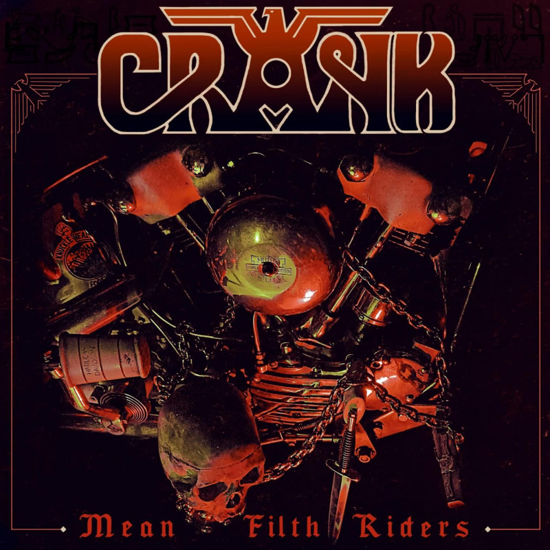 Crank - Mean Filth Riders ( Red Vinyl )