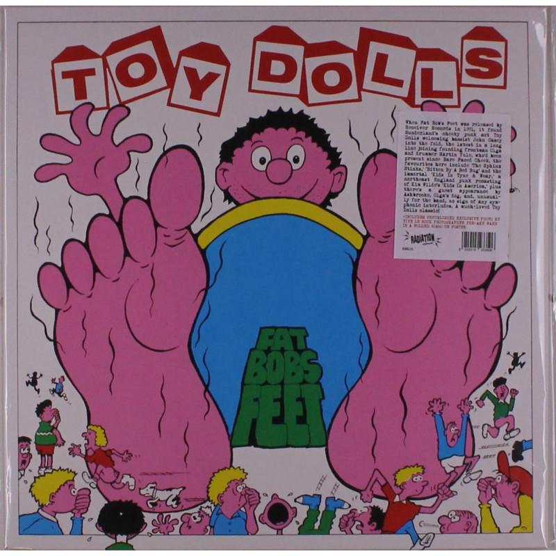 Toy Dolls - Fat Bobs Feet (Black Vinyl)