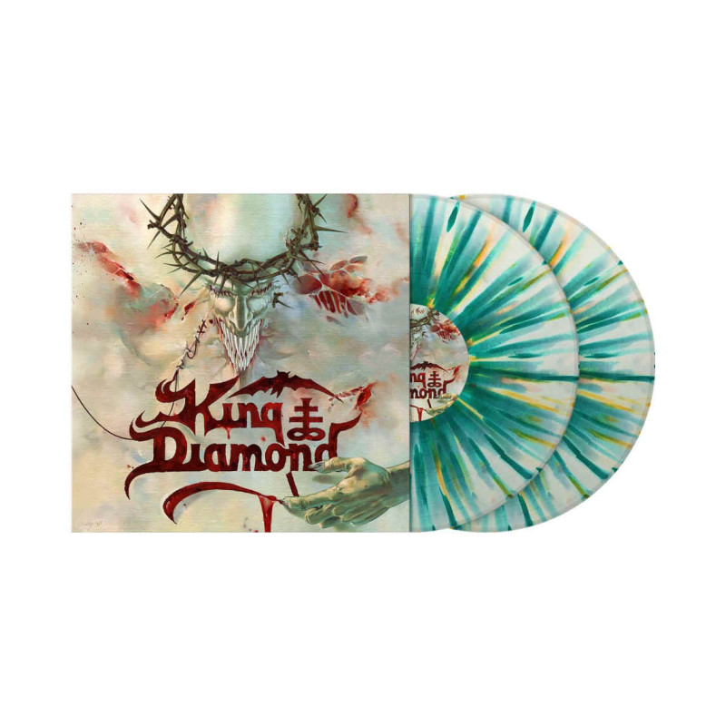 King Diamond - House Of God ( Ltd. White w/ Mint & Orange - Splattered 2 Vinyl )
