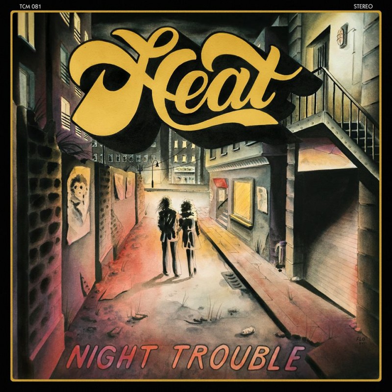 Heat - Night Trouble (Black Vinyl)