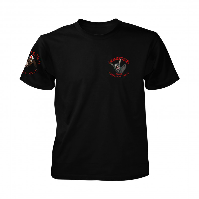 Honigdieb - Allover T-Shirt, 3XL-4XL