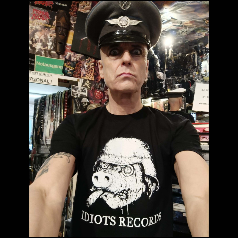 Idiots Records - T-Shirt "Old Pig", Lim. 100 Stück