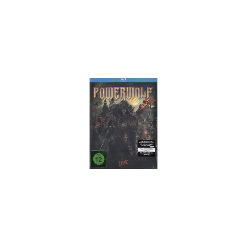 Powerwolf - The Mental Mass (Blue Ray) Live - 417 Minuten