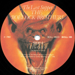 THE BOLLOCK BROTHERS - THE LAST SUPER (Doppel Vinyl) II.Hand Rarität