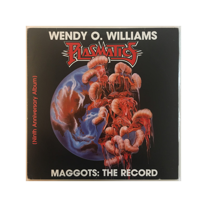 WENDY o. WILLIAMS - PLASMATICS - MAGGOTS: THE RECORD ( II.Hand Black Vinyl)