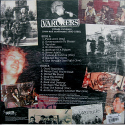 Varukers* – Vintage Varukers ( Rare And Unreleased 1980 - 1985) - Black Vinyl