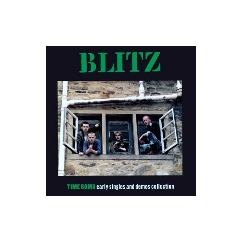 Blitz - Time Bomb Early Singles and Demos Collection ( Black Vinyl )