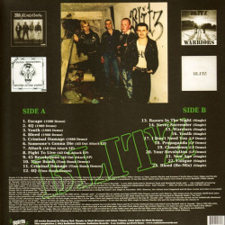 Blitz - Time Bomb Early Singles and Demos Collection ( Black Vinyl )