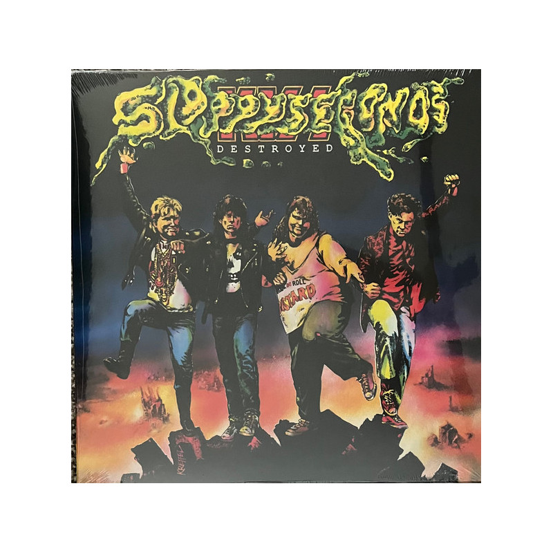 SLOPPY SECONDS -DESTROYED ( Black Vinyl )