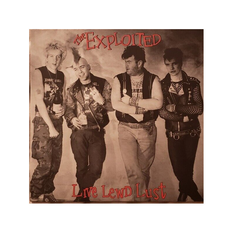 Exploited - Live Lewd Lust ( limitiertes Yellow Vinyl )