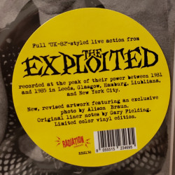 Exploited - Live Lewd Lust ( limitiertes Yellow Vinyl )