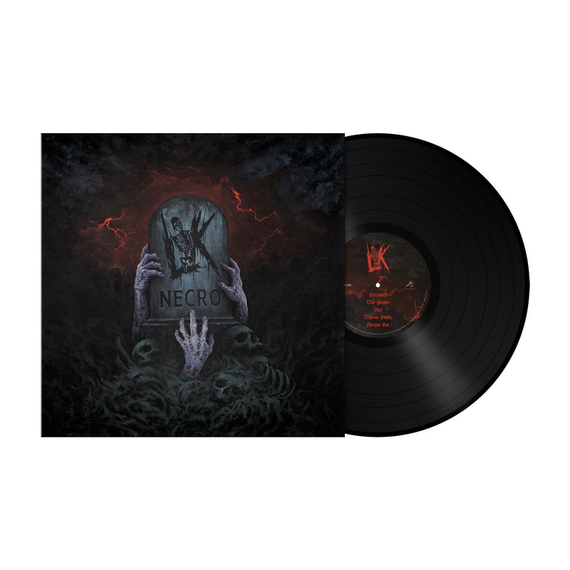 Lik - Necro (Grey Blue Marbled Vinyl)