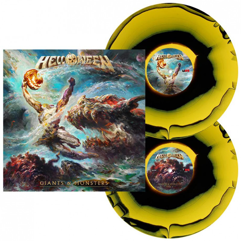 Helloween - Giants & Monsters ( Doppel Gatefold Yellow Vinyl)