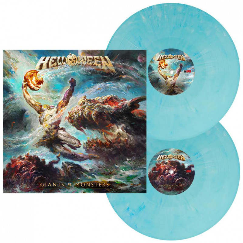 Helloween - Giants & Monsters ( Doppel Gatefold Blue Vinyl)