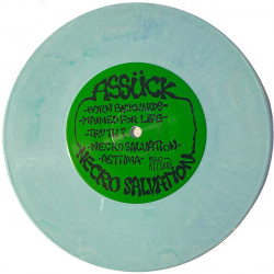 Assück - Necro Salvation ( lim. 7 inch in green marbled  Vinyl)