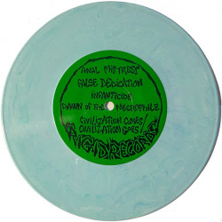 Assück - Necro Salvation ( lim. 7 inch in green marbled  Vinyl)
