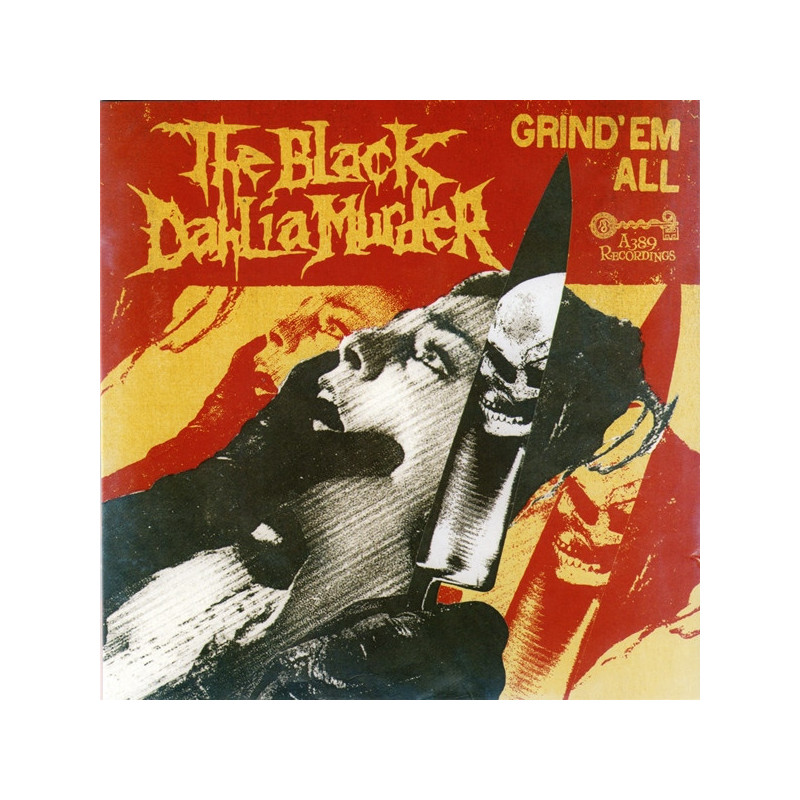 The Black Dalia Murder - Grind Em`All ( li. red Vinyl 7 inch)