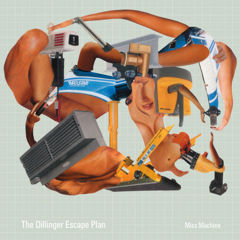 The Dillinger Escape Plan - Miss Machine (2. Hand, RE, Green/White/Rainbow Splatter Vinyl)