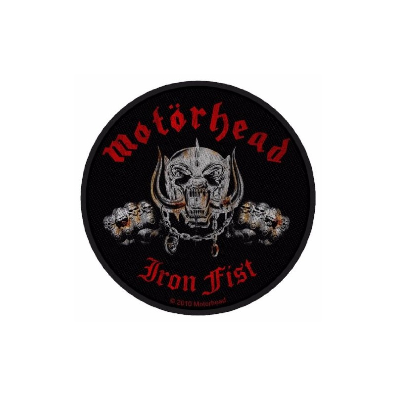 MOTÖRHEAD - Iron Fist ( Aufhäher rund 9,5 cm Durchmesser )
