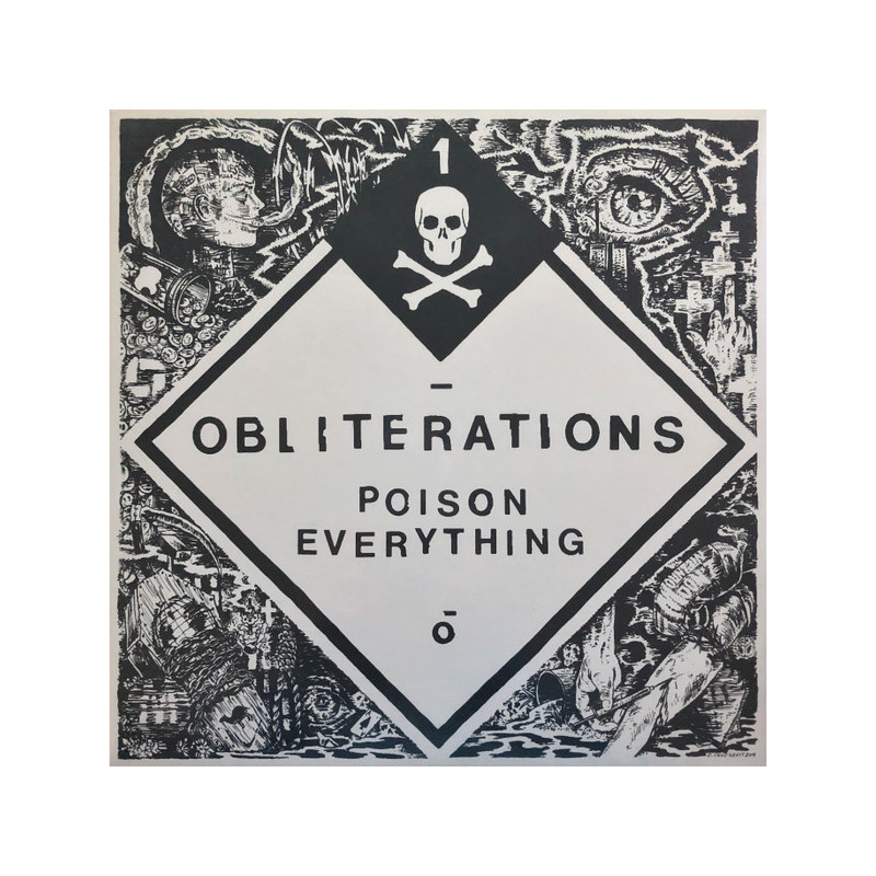 Obliterations - Poison Everything (2. Hand, Clear Orange Vinyl)