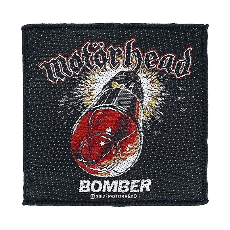 MOTÖRHEAD - BOMBER ( Aufnäher 10 x 10 cm )