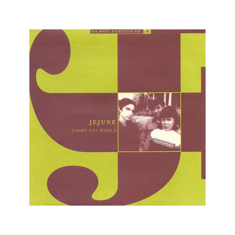 Jimmy Eat World/Jejune - Split (2. Hand, Green Translucent Vinyl, 7")
