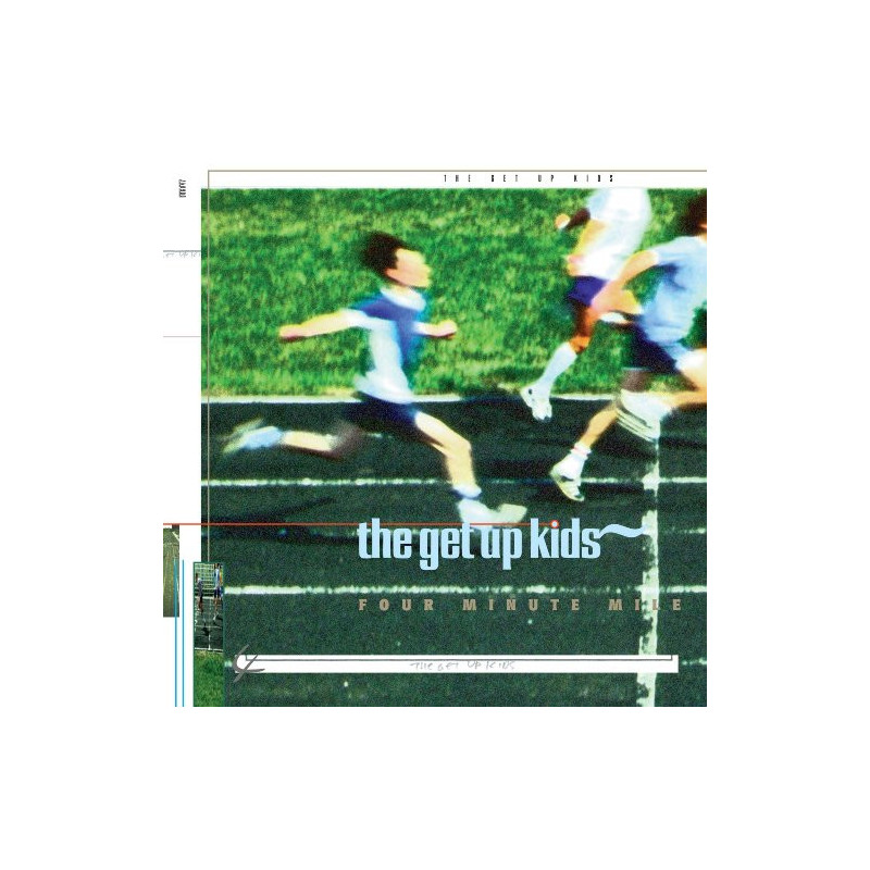 The get Up Kids - Four Minute Mile (2. Hand, RE, White/Blue Splatter Vinyl)