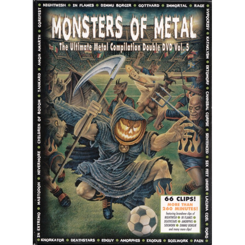 Monsters Of Metal - Vol. 5 (The Ultimate Metal Compilation) (Doppel - DVD) 2nd Hand