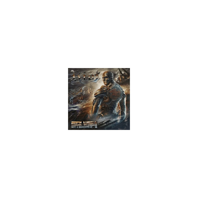 Riot - Rock World (Iron Grey/Blue Marbled Vinyl, 2LP)