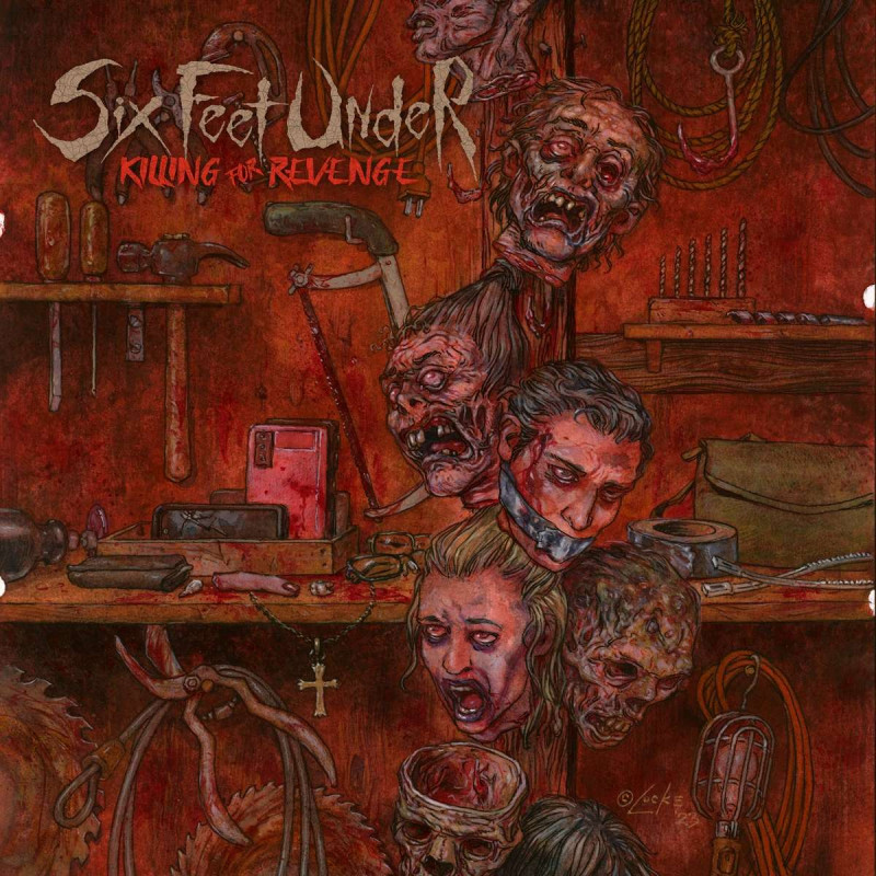 Six Feet Under - Killing For Revenge (Blood Red Vinyl)