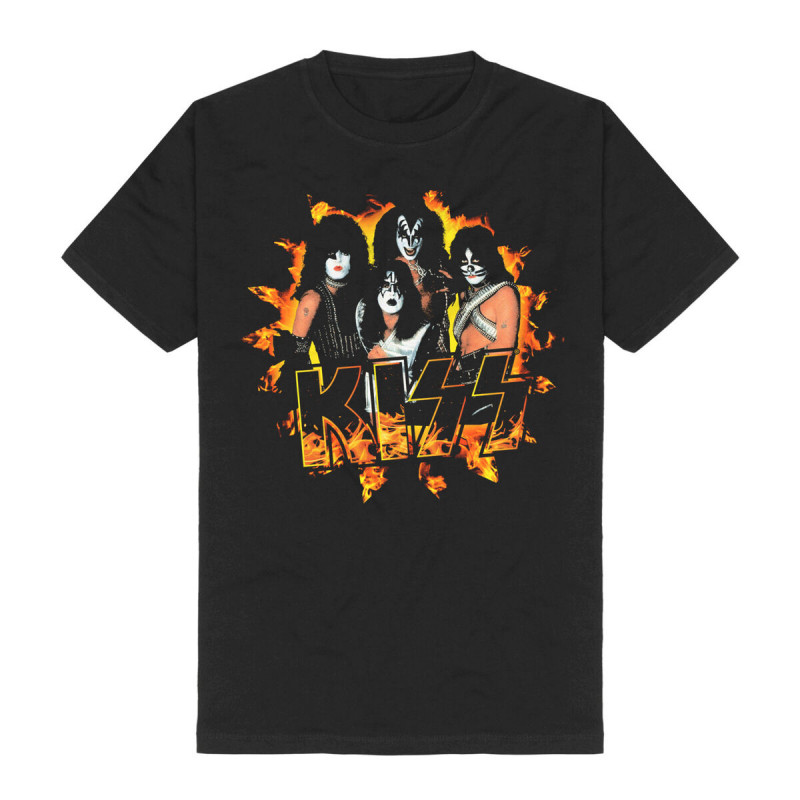 Kiss - Fire Logo (T-Shirt)