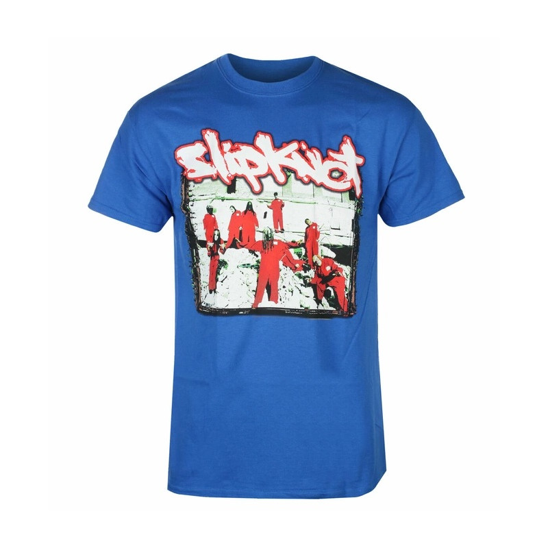 Slipknot - 20th Anniversary Red Jumpsuit (T-Shirt, blau)