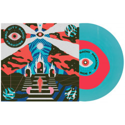 Red City Radio - Paradise (2. Hand, Neon Pink/Electric Blue Vinyl)