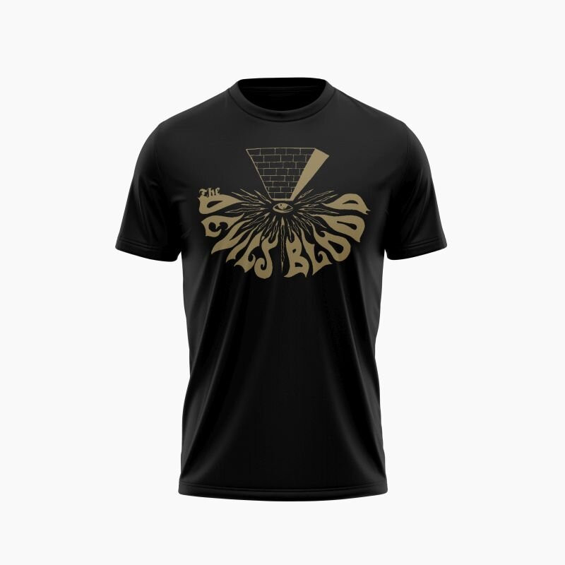 The Devil's Blood - Gold Logo (Black T-Shirt) XL