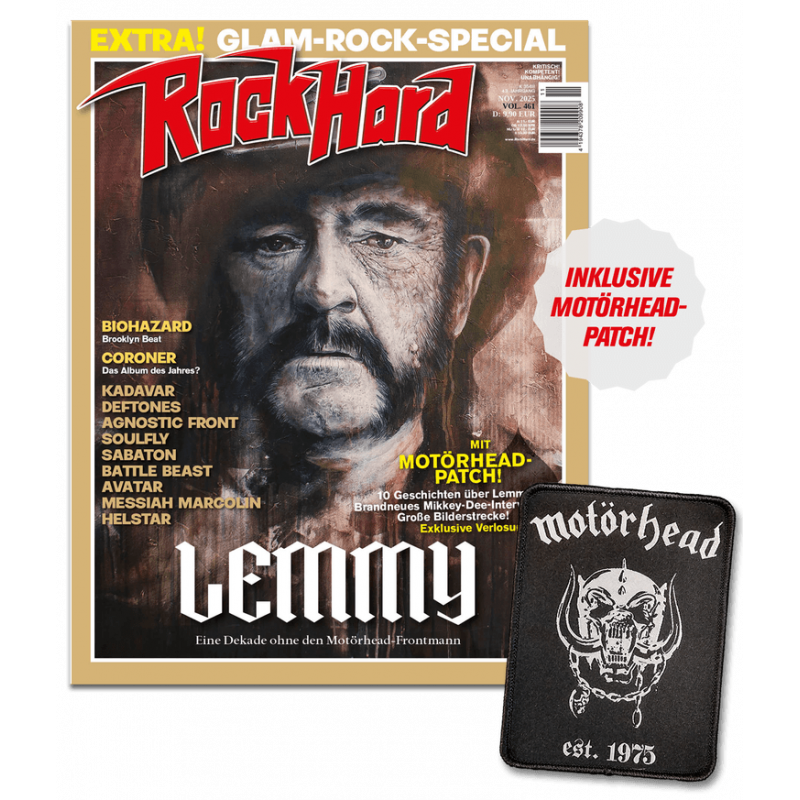 Rock Hard Magazin November 2025 Vol. 461 VÖ: 24.10.2025