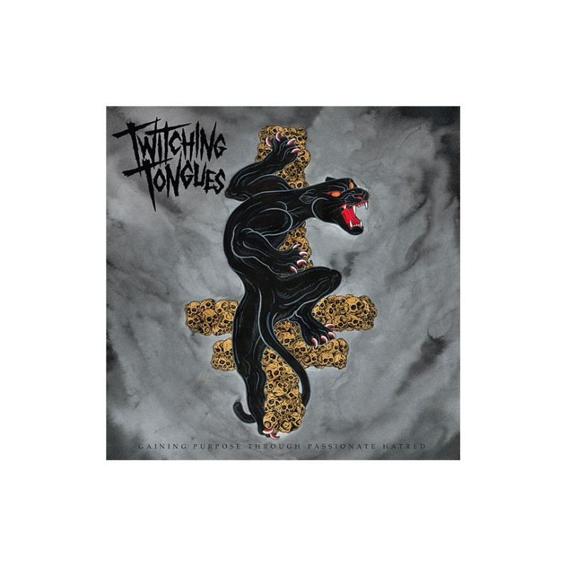 Twitching Tongues - Gaining Purpose Through Passionate Hatred (2. Hand, lim., num., Beer/Grey Vinyl)