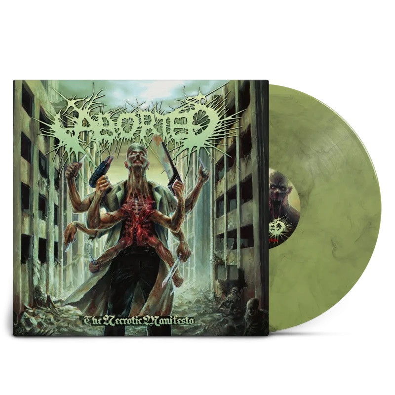 Aborted - The Necrotic Manifesto (Transparent Lime/Black Vinyl)