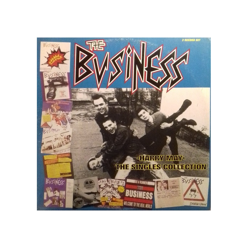 The Business ‎– Harry May - The Singles Collection (Doppel Vinyl)