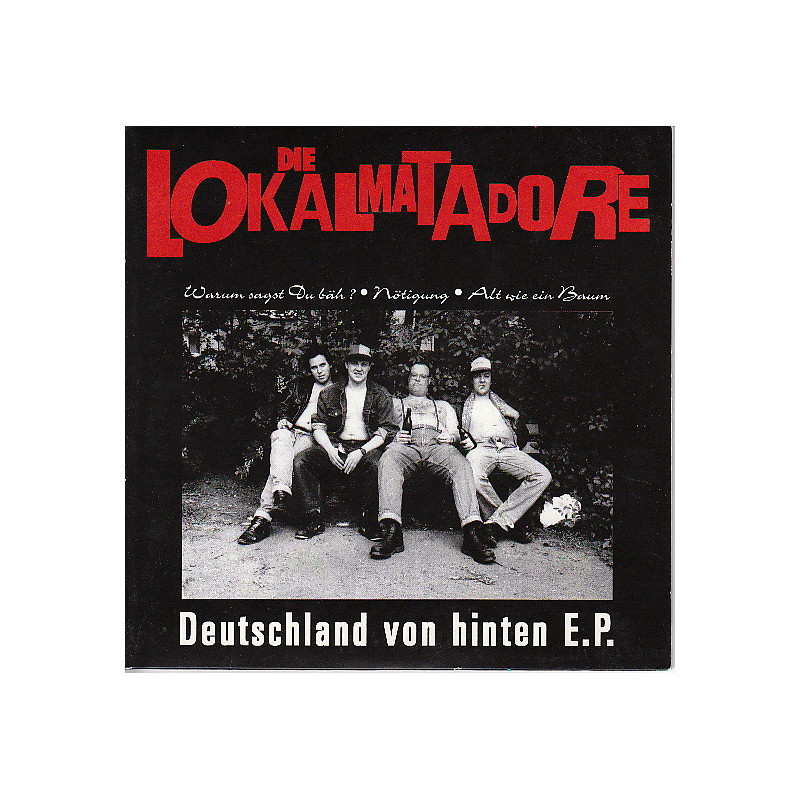 Die Lokalmatadore / Klamydia – Deutschland Von Hinten E.P. / Saksaa Tulee Takaapäin E.P. (7" Vinyl)