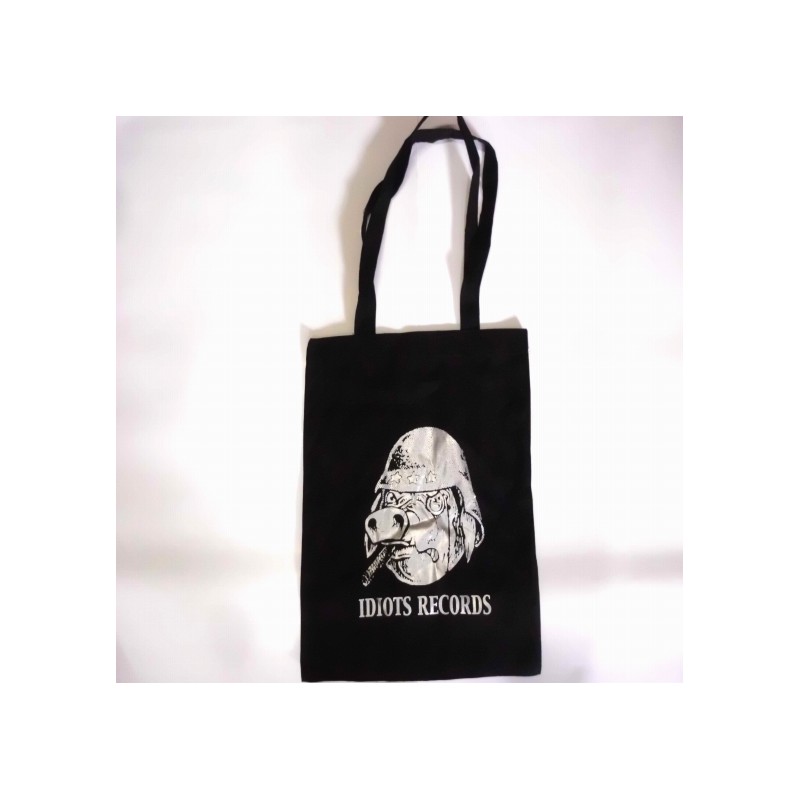 Baumwolltasche - Idiots Records (100% Baumwolle) mit langem Henkel
