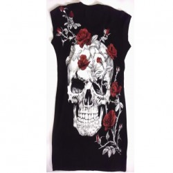 Kleid - Skull And Roses