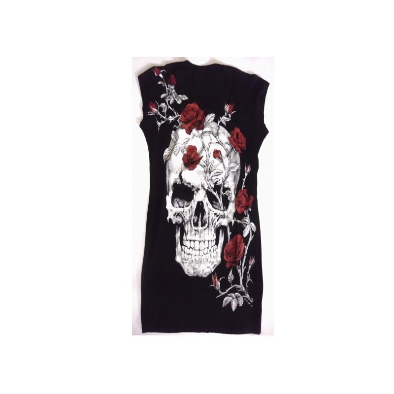 Kleid - Skull And Roses