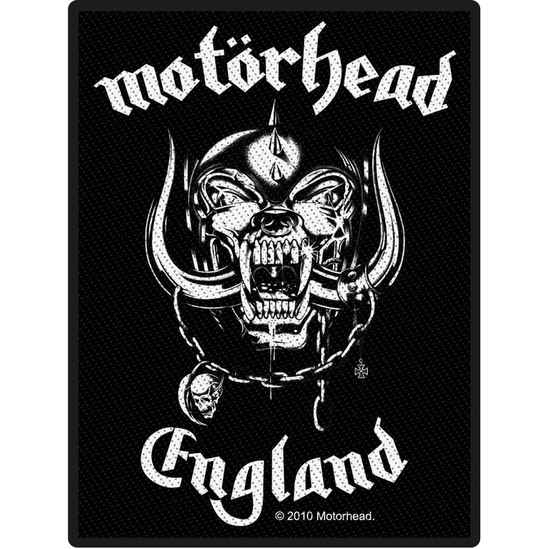Motörhead - England ( Patch 6,5 x 10 cm )