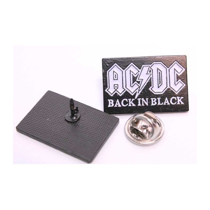 AC/DC - BACK IN BLACK ( Metal Pin )