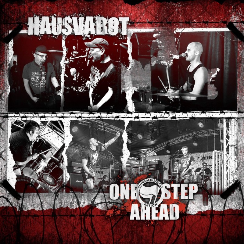 Hausvabot / One Step Ahead - Split (7"inch Vinyl)