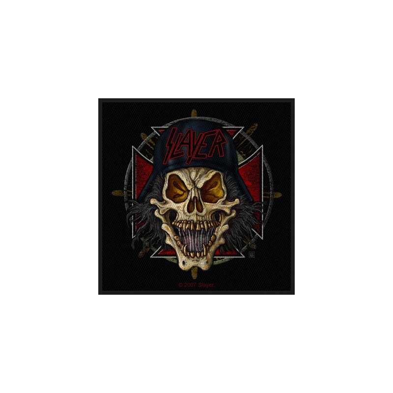 SLAYER - Slaytanic Wehrmacht ( Aufnäher ca. 10 x 10 cm )