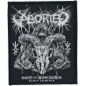 Aborted - GOD OF NOTHING ( Patch 10 x 7 cm )