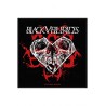 BLACK VEIL BRIDE - SKULL HEART ( Patch ca. 10 x 10 cm )